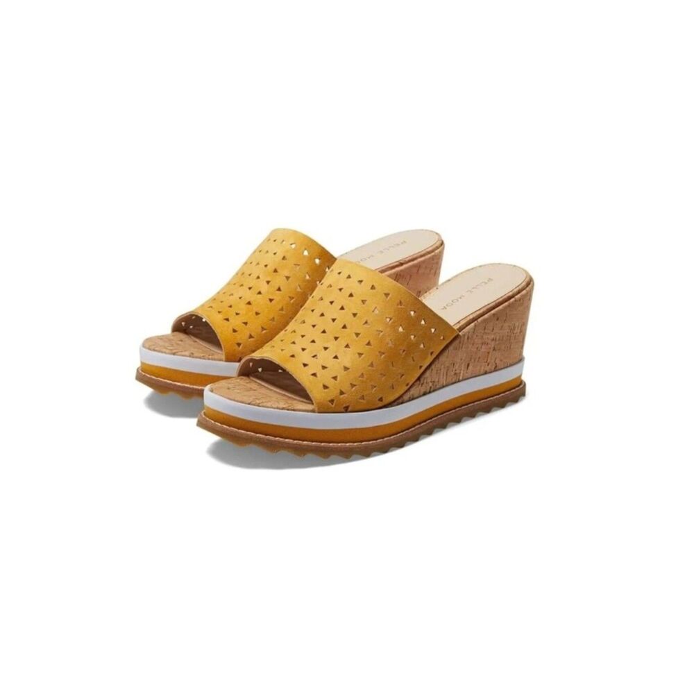 Pelle Moda Meg Platform Wedge Sandal - New